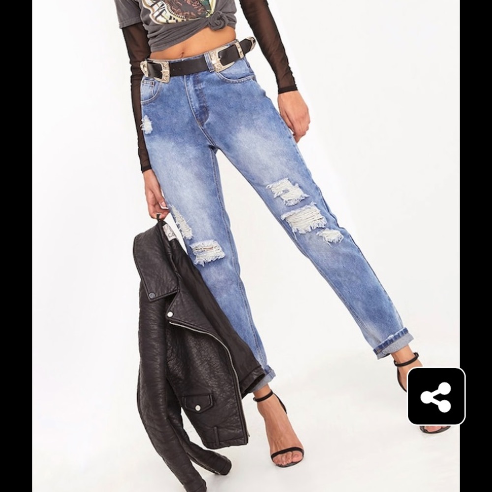 Pretty Little Thing Mom Jeans
